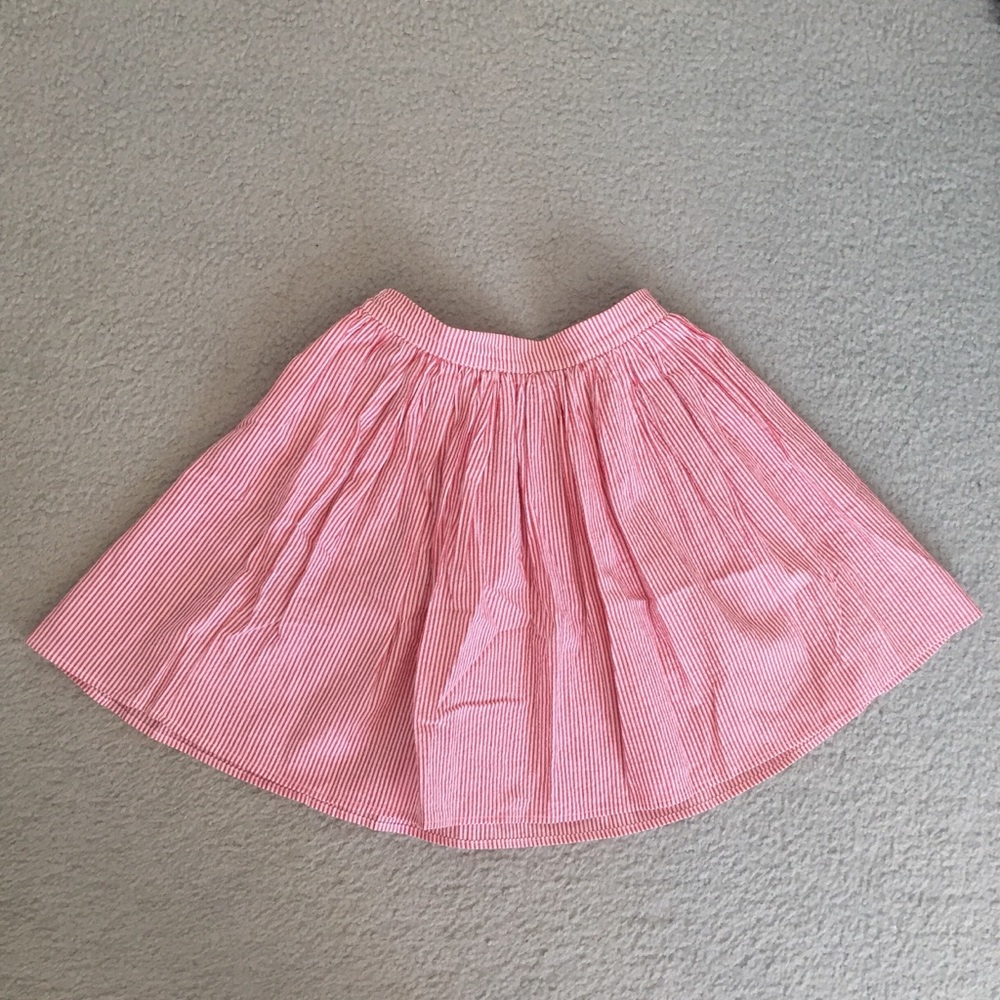 American Apparel Striped Circle Skirt